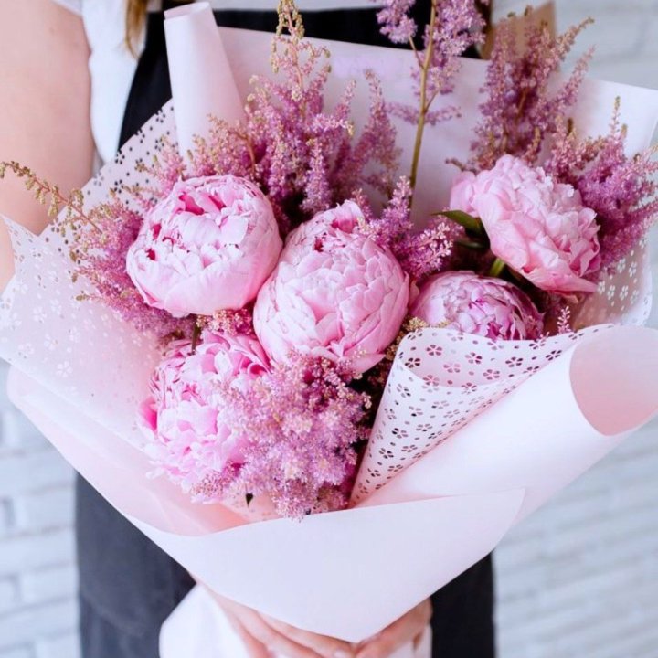 Букет пионов "Мелиса" в Белгороде