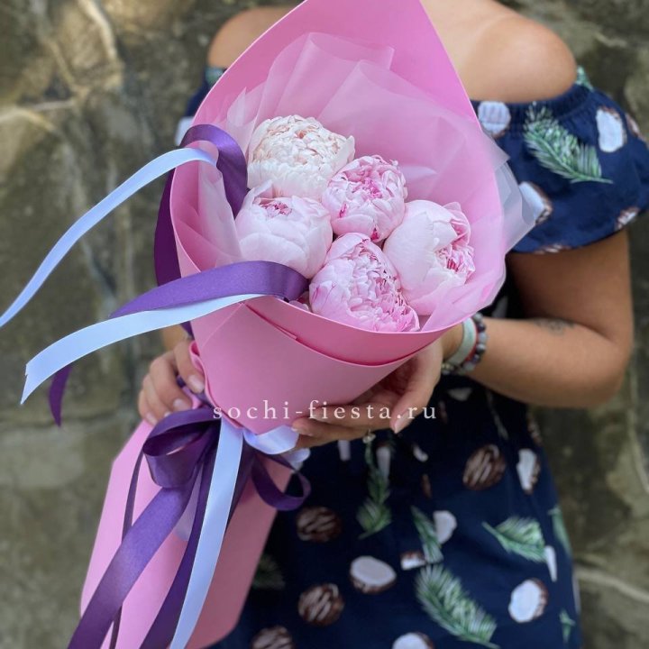 Букет пионов "НАЙ" в Белгороде