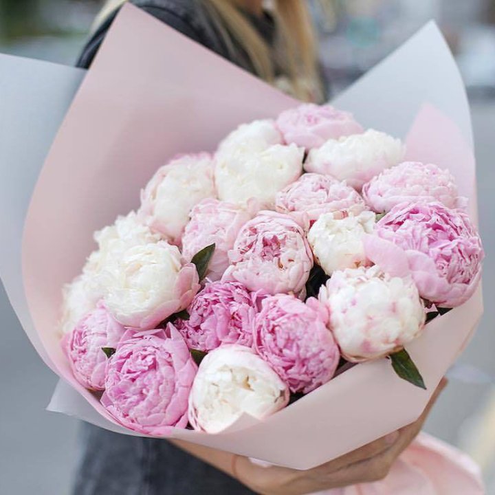 Букет пионов "Бутоника" в Белгороде
