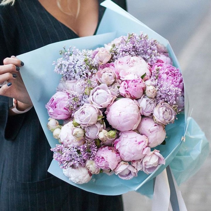 Букет "Блю логан" в Белгороде