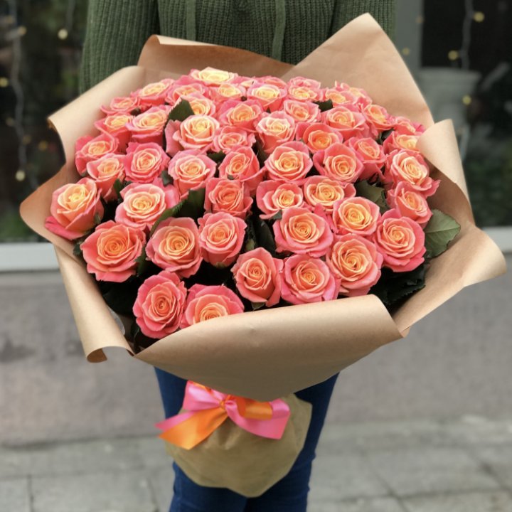 55 роз мисс пигги в Белгороде