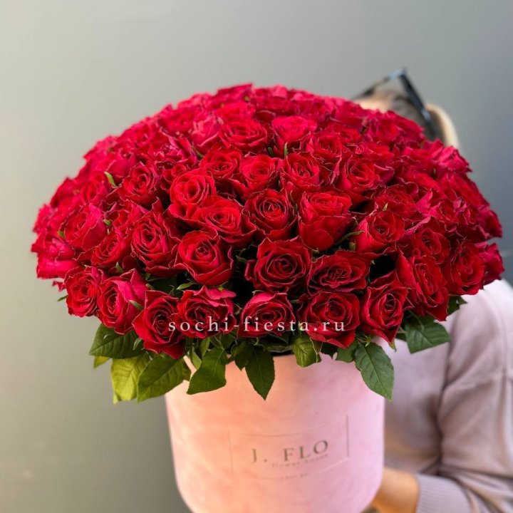 101 кенийская роза в цилиндре в Белгороде