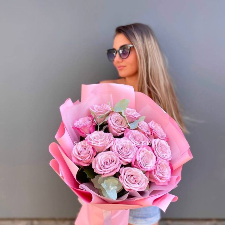Букет розовых роз 2 в Белгороде