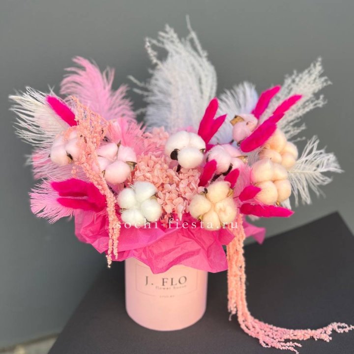 Авторский бокс с сухоцветами №1 в Белгороде