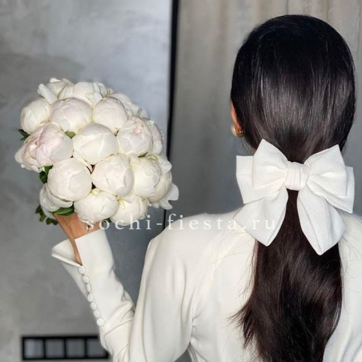 Свадебный букет пионов в Белгороде