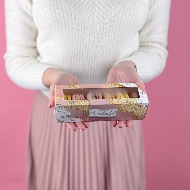 Коробка макаронс 5 шт. в Белгороде