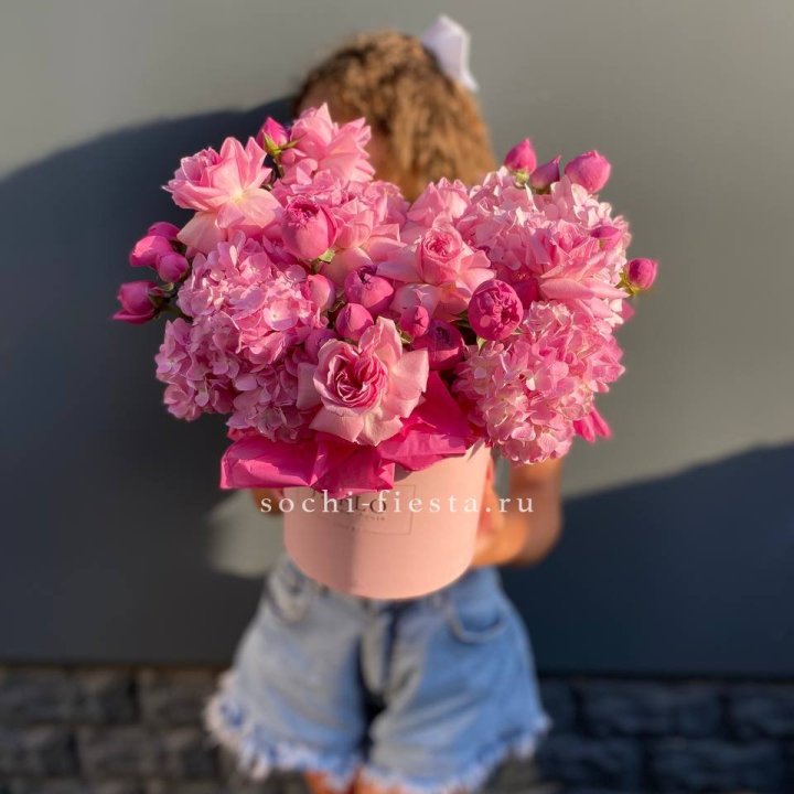 Цветочная композиция "Пасион" в Белгороде