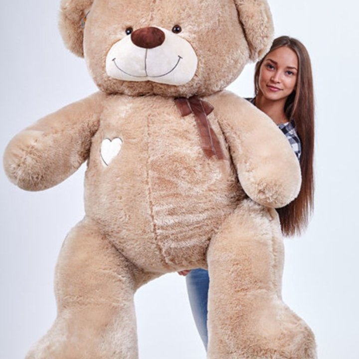 Бурый плюшевый мишка большой в Белгороде