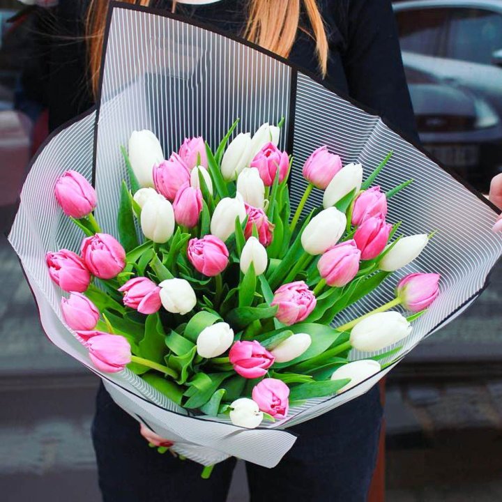 29 тюльпанов микс в Белгороде