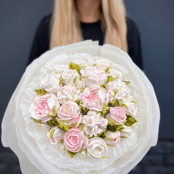 Сладкий букет из ЗЕФИРА нежный в Белгороде